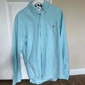 Polo Ralph Lauren Agean Blue Oxford Shirt (Size M)